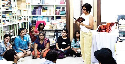 Shweta Taneja at a book launch