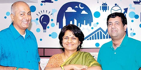 The founders of CreditMantri