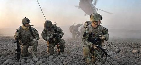 US soldiers in Afghanistan