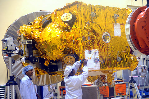 The satellite is in good health and continues to work as expected. The scientific analysis of the data received from the Mars Orbiter spacecraft is in progress. | Express Photo Service