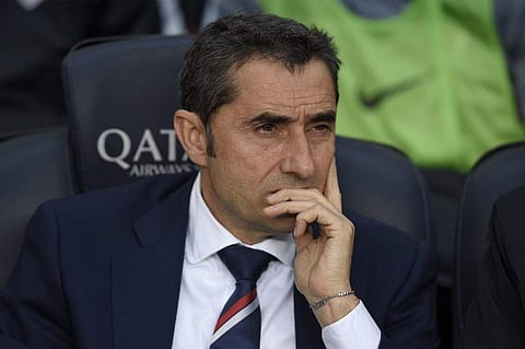 Barcelona gaffer Ernesto Valverde (File | AFP)