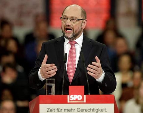 Social Democratic Party head Martin Schulz | AP