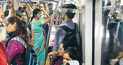 BMRCL officials say around 40 per cent commuters are women | pushkar v