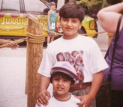 Arjun Kapoor and sister Anshula Kapoor. (Photo | Instagram)