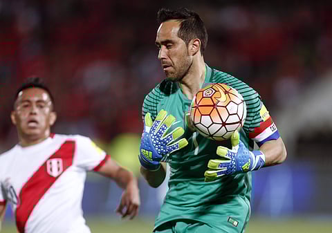 Chile goalkeeper Claudio Bravo (File | AP)