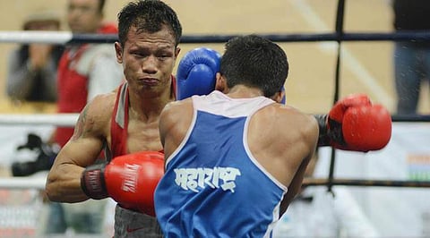 Commonwealth Games silver- medallist L Devendro Singh (File | PTI)