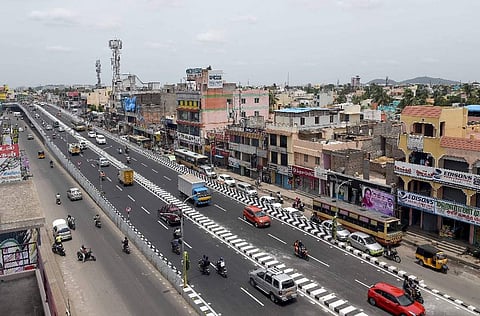 Chief Minister Edappadi K. Palaniswami inaugurated the much-awaited flyover in Porur junction in Mount Poonanamallee Road on Sunday. Express/ Martin Louis