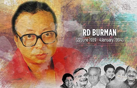 Rahul Dev Burman (27 June 1939 – 4 January 1994) ) was one of the most prolific music composers Hindi film industry has ever produced. His music had tributes to Indian folk, Arabian music, American country music as well as Latin American styles. Talking a
