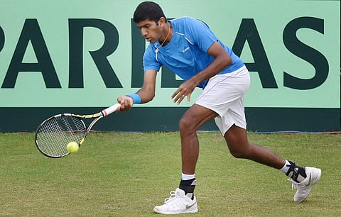 Bopanna is the only Indian left in the fray in the French Open Grand Slam tournament. (File | PTI)