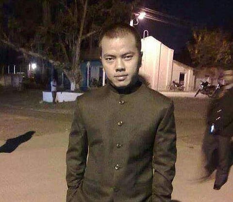 Major Manlun was a student of St Anthony’s School in Shillong, Meghalaya and always aspired to be a soldier.  | Express Photo Service