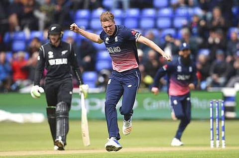 England produced an all-round performance to beat New Zealand by 87 runs. AP