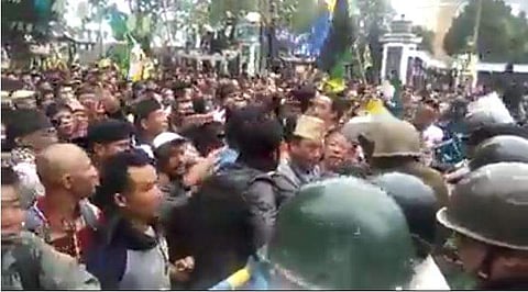 Darjeeling protests. EPS
