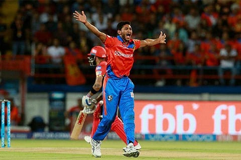 Basil Thampi was one of the bright spots for Gujarat Lions in the IPL. (Photo: BCCI)