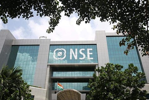 NSE building seen in Mumbai. (File | Reuters)
