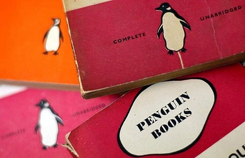 Penguin books are seen in a used bookshop in central London. (File Photo | Reuters)