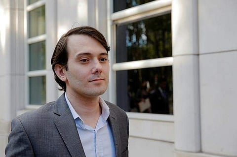 Martin Shkreli, former chief executive officer of Turing Pharmaceuticals and KaloBios Pharmaceuticals Inc, departs after a hearing at U.S. Federal Court in Brooklyn, New York, U.S., June 26, 2017. (REUTERS)