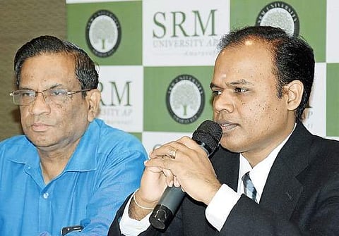 SRM University Amaravati campus to be inaugurated tomorrow