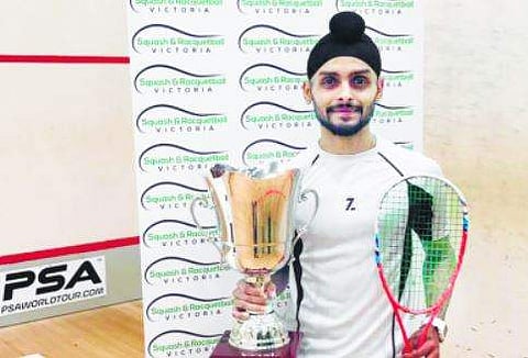 Indian squash star Harinder Pal Sandhu
