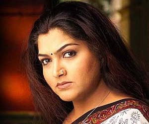 Actress Khushbu.