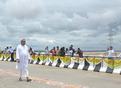 Naveen, who took a walk on the bridge before officially dedicating it to the nation said, the new bridge will be a milestone in the state's infrastructure development. | Express Photo Service