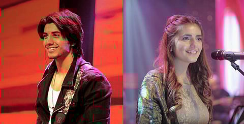 Danyal Zafar and Momina Mostehsan. (Photo | Facebook)