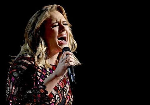The 29-year-old included a signed, handwritten note in the program for her Wednesday June 28, 2017, show at Wembley Stadium in London stating, 'I don't know if I'll ever tour again and so I want my last time to be at home.' (Photo by Matt Sayles/Invision/