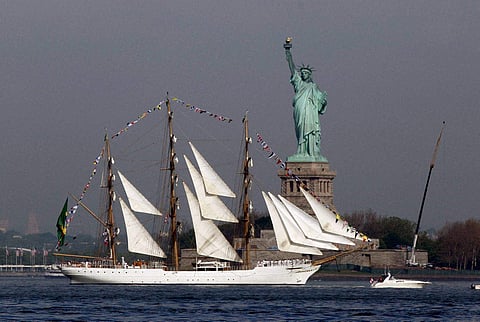 Statue of Liberty in New York. (File photo | PTI)