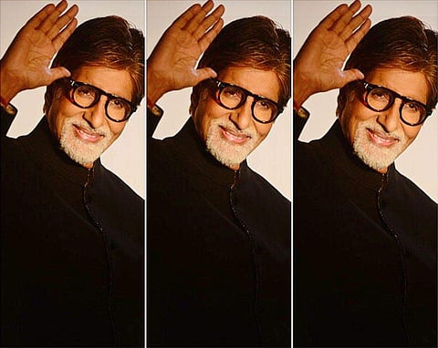 Bollywood Superstar Amitabh Bachchan. (Photo |twitter.com/SrBachchan)