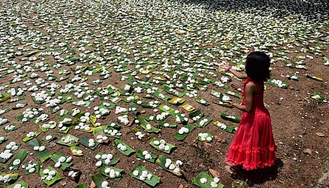 Sunday morning in Kerala saw joggers and people otherwise visiting beaches witness a different sight. (EPS | Albin Mathew)