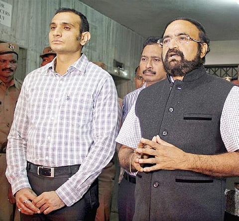 Akun Sabharwal, IPS officer and R.V. Chandravadan, Prohibition & Excise Commissioner | Express