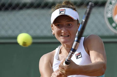 It was Camelia Begu's second title in the Romanian capital. | AFP