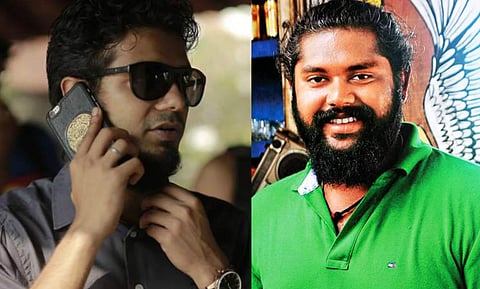 Actor Sreenath Bhasi (left) and director Jean Paul Lal. (Photo | Facebook)