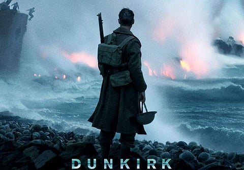Poster of Christopher Nolan's drama, 'Dunkirk'. (Photo | Facebook)