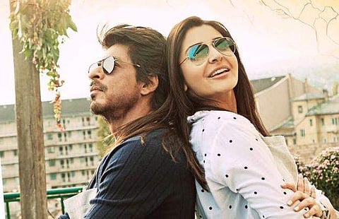 Shah Rukh Khan and Anushka Sharma in a still from 'Jab Harry Met Sejal'. (Photo | Facebook)
