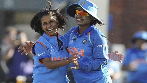 Poonam Yadav and Mithali Raj. (AP)