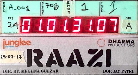 Alia Bhatt-Vicky Kaushal starrer Raazi goes on floor