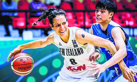 Natalie Tayl­or (L) is making her comeback into the team after the birth of her son.