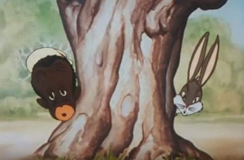 A scene from All This and Rabbit Stew | Youtube