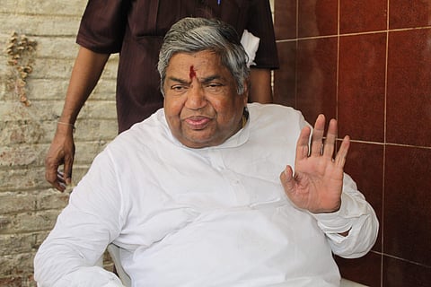 Former Karnataka CM N Dharam Singh. (Express Photo)