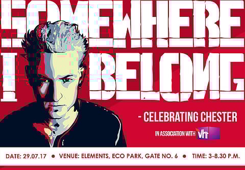 Poster of Somewhere I Belong - Celebrating Chester. (Photo | facebook.com/grapevineofficial/)