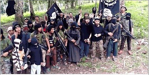 Abu Sayyaf militants (Twitter/Manila Informer)