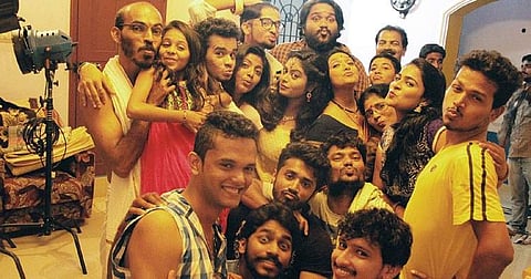 On the sets of  Ondu Motteya Kathe