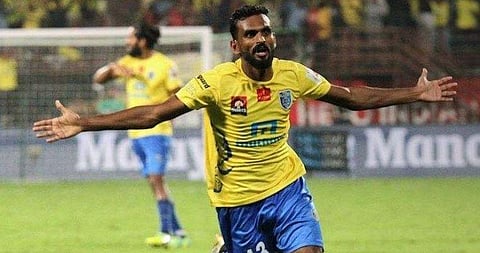 Kerala Blasters striker CK Vineeth (Photo: ISL)