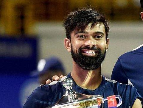 Indian tennis star Jeevan Nedunchezhiyan (File | PTI)