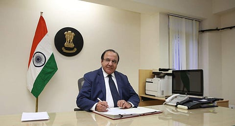 Achal Kumar Jyoti assuming charge as 21th Chief Election Commissioner of India (CEC) in new Delhi on Thursday. | EPS/Shekhar yadav