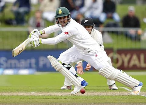 South Africa stand-in captain Dean Elgar | AP