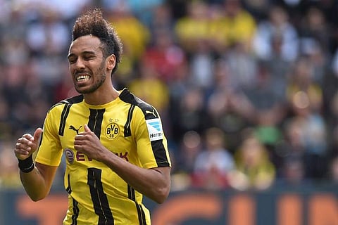 Borussia Dortmund forward Pierre-Emerick Aubameyang | AFP