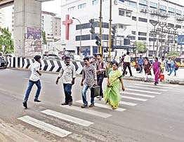 The pedestrian subway near AG Church on GST Road is yet to be made | martin louis