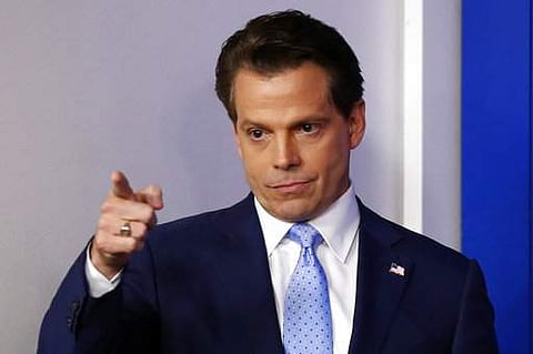 Anthony Scaramucci has been dropped by President Trump, sources said. (File photo | AP)