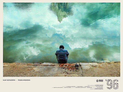 Poster of '96' starring Vijay Sethupathi and Trish Krishnan. (Photo | Twitter/Sridhar Pillai)